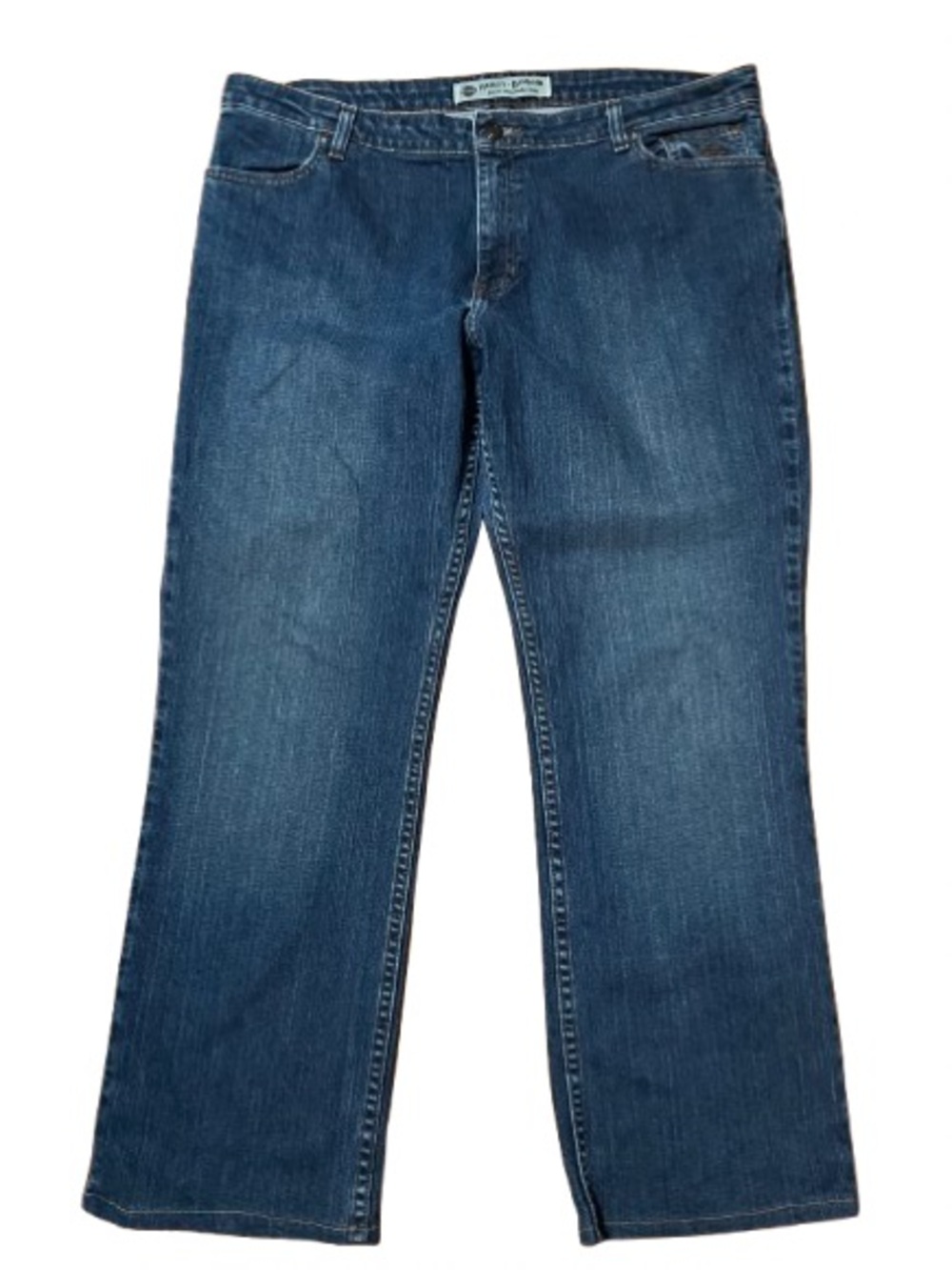 Harley-Davidson Genuine Motor Clothes Blue Denim Jeans Size 18